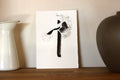 Sumi-e Inspired Floral - Original Ink Drawing A5