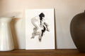 Sumi-e Inspired Floral - Original Ink Drawing A5