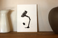 Japanese Minimalist Ink Art - Original A5 Drawing on Watercolor Paper